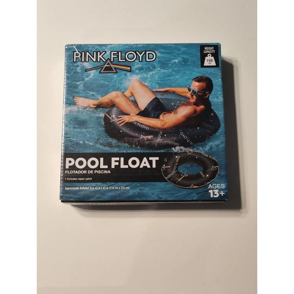 Pink Floyd The Wall Pool Float W/Repair Patches Approximate Deflated Size45